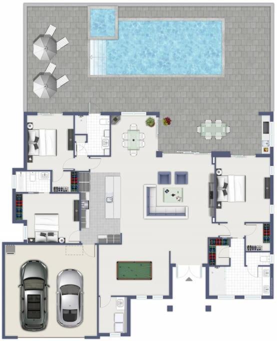 Villa Sensation By Coralvilla - New,Modern With Pool كيب كورال المظهر الخارجي الصورة